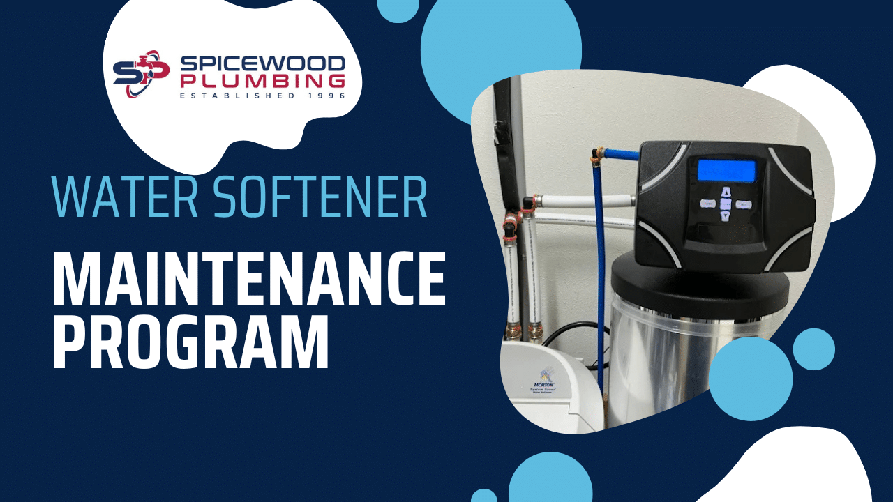 water softener maintenance program