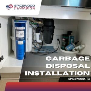 Spicewood Plumbing garbage disposal installation service in Spicewood, TX