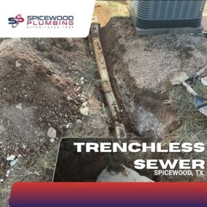 Spicewood Plumbing trenchless sewer service in Spicewood, TX